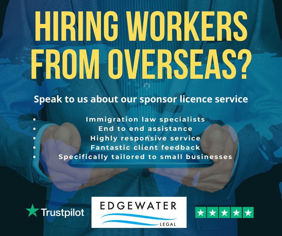 Hiring workers from, overseas? Ad